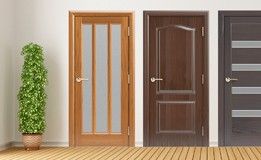 Типы покрытия межкомнатных дверей